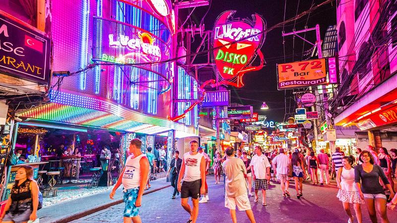 Pattaya Beach Walking Street, Bangkok