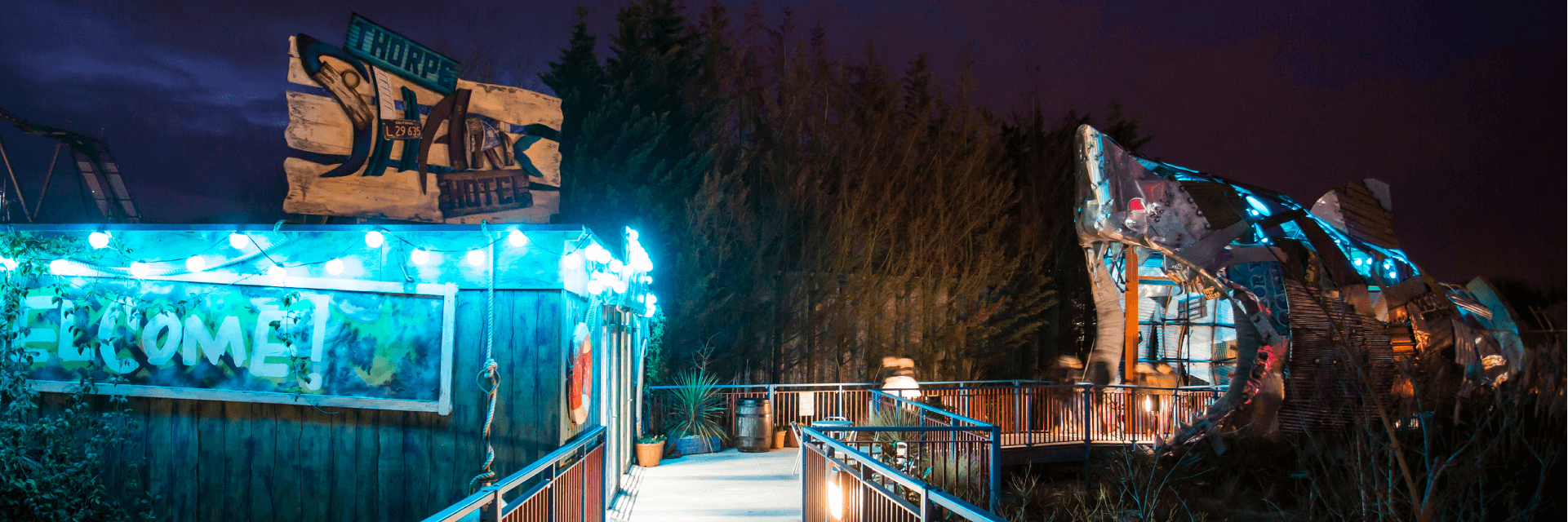 Thorpe Shark Cabins, Thorpe Park
