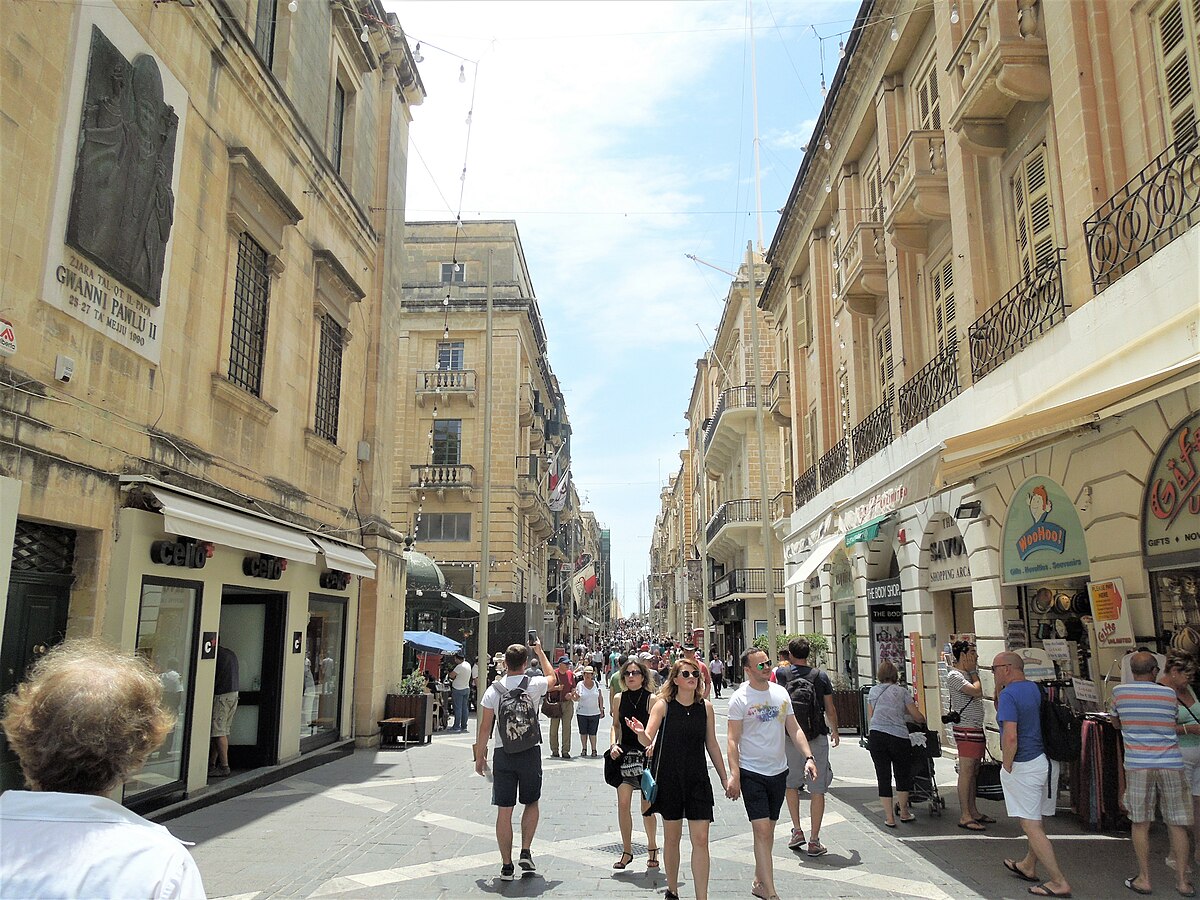 Republic Street, Valletta Livecam